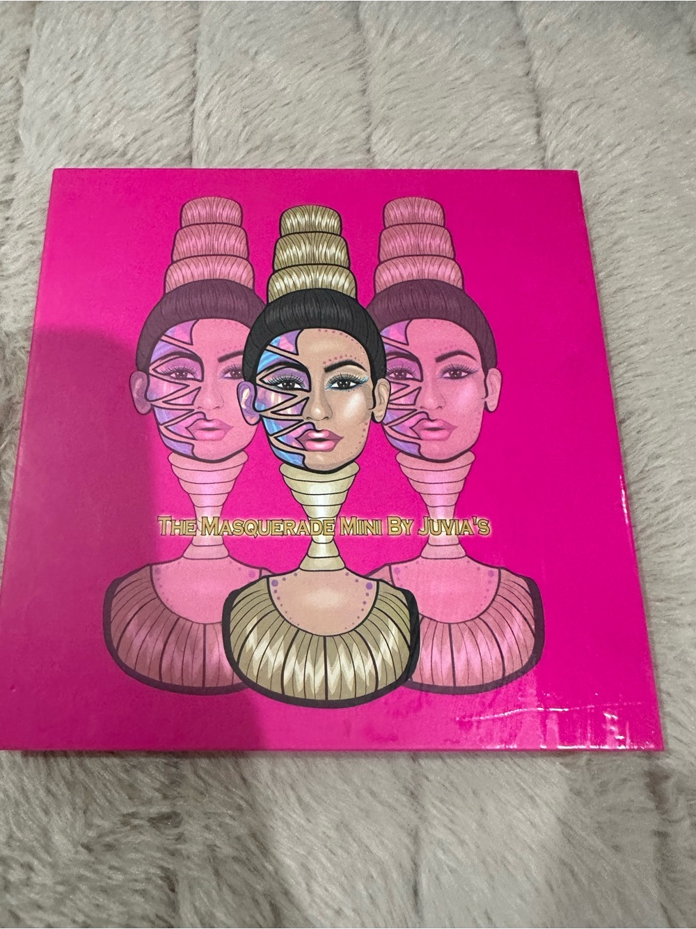 Juvia's Place The Masquerade Mini Eyeshadow Palette - Hot Pink
